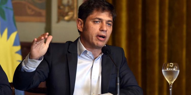 Kicillof brindó una conferencia de prensa y sostuvo que "la deuda es impagable"