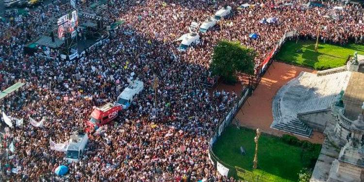 Masiva marcha para pedir justicia por Fernando Báez Sosa