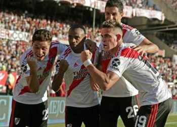 River venció a Central Córdoba de Santiago del Estero y sigue firme en la punta de la Superliga