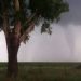 Se registró un tornado en cercanías a Las Varillas