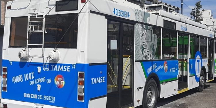 Tamse renovó la imagen de sus trolebuses