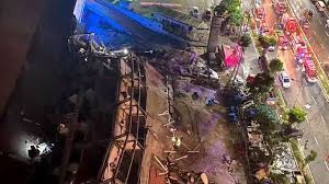 China: se derrumbó un hotel usado para alojar a afectados por el coronavirus