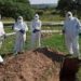 Cavan tumbas de forma anticipada en el cementerio San Vicente por el coronavirus