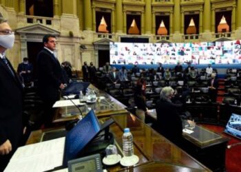 Un nuevo caso positivo de coronavirus en Diputados, hace dudar sobre la continuidad de los debates mixtos
