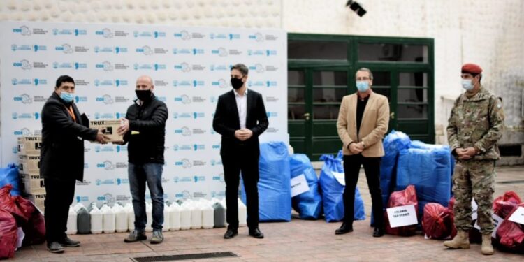 Los COE regionales continúan recibiendo insumos sanitarios