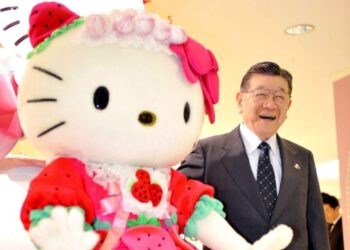 Cómo se creó Hello Kitty, la famosa caricatura de la compañía Sanrio cuyo fundador se jubila a los 92 años
