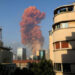 Se registró una fuerte explosión en el puerto de Beirut, Líbano