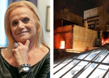 Imágenes impactantes: Así quedó el departamento de Elsa Serrano tras el incendio