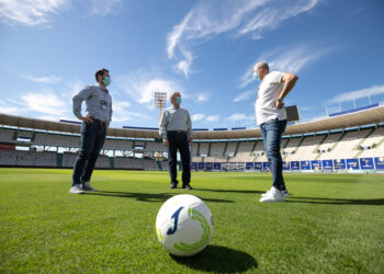 El estadio Kempes luce renovado para la final de la Conmebol Sudamericana