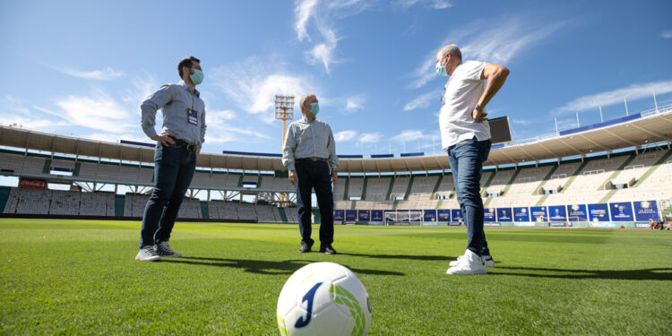 El estadio Kempes luce renovado para la final de la Conmebol Sudamericana