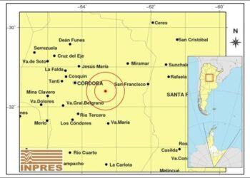 Un sismo de 4,3 grados hizo temblar a Córdoba
