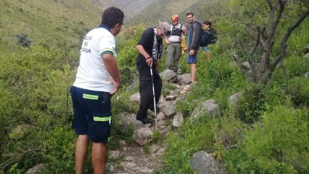 Hallaron sano y salvo al turista que estaba extraviado en el Champaquí
