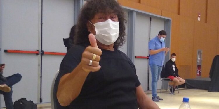 La Mona Jiménez se vacunó contra el coronavirus, "como un ciudadano más"