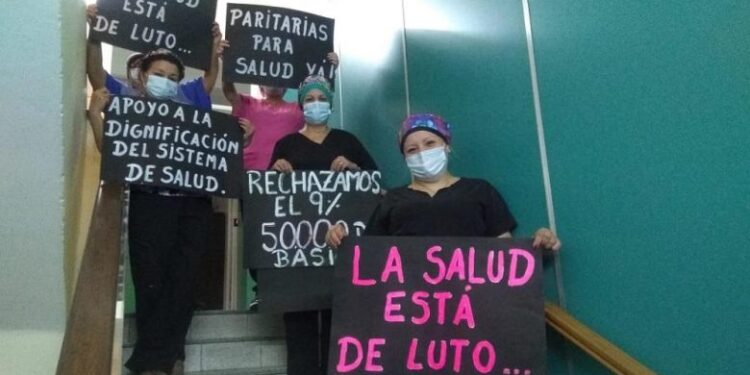 Trabajadores de la Salud no descartan un paro