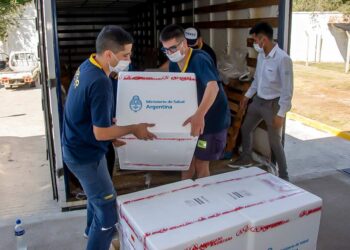 Llegaron 28.800 dosis del segundo componente de Sputnik V a Córdoba