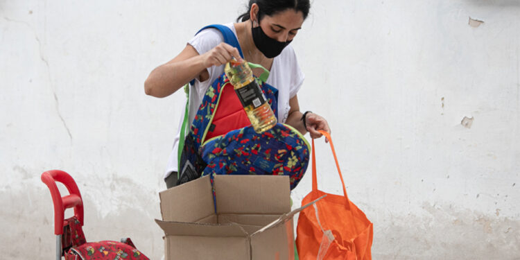 Paicor comienza la entrega de módulos alimentarios