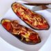Berenjenas con queso al horno estilo pizza