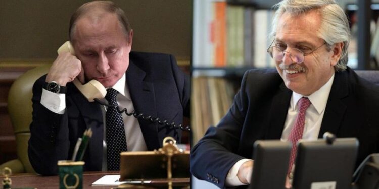 Putin llamó a Alberto Fernández para preguntar sobre su estado de salud