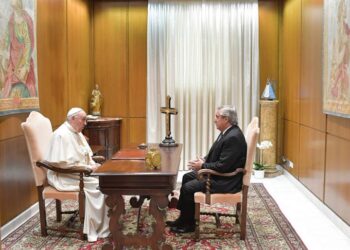 El Presidente se reunió con el papa Francisco