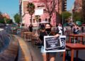 Protesta de dueños de bares en Córdoba por las restricciones