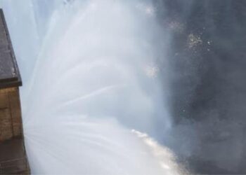 Abren las válvulas del dique Los Molinos