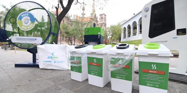 Semana del Reciclaje: la Municipalidad monta EcoPuntos para separación de residuos