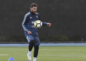 Leo Messi ya está en el predio de Ezeiza con la Selección