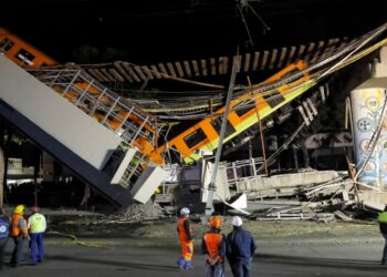 Accidente en el metro de Ciudad de México deja decenas de muertos y heridos