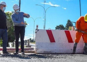 La reconstrucción del desagüe de Avenida Vélez Sársfield, en su etapa final