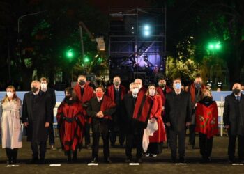 Fuertes protestas en Salta, en rechazo a la visita del Presidente
