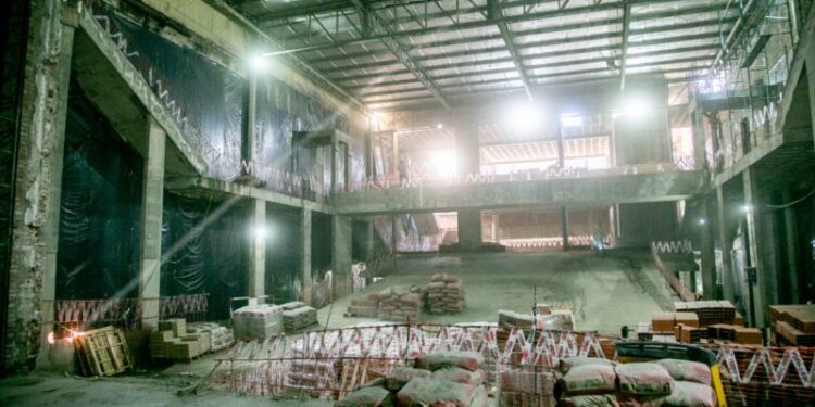 Avanzan las tareas de recuperación del Teatro Comedia