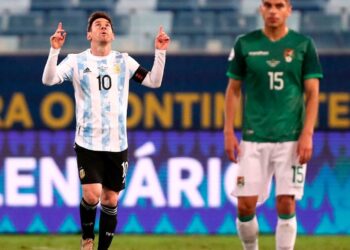 Argentina goleó 4-1 a Bolivia y el sábado enfrentará a Ecuador