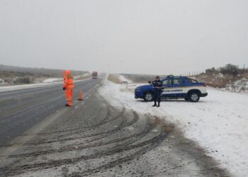 Cierran el Camino de las Altas Cumbres y el Camino del Cuadrado por la nieve