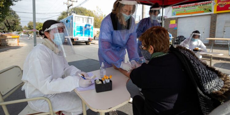 Las carpas sanitarias municipales estarán este lunes y martes en barrio 16 de Abril