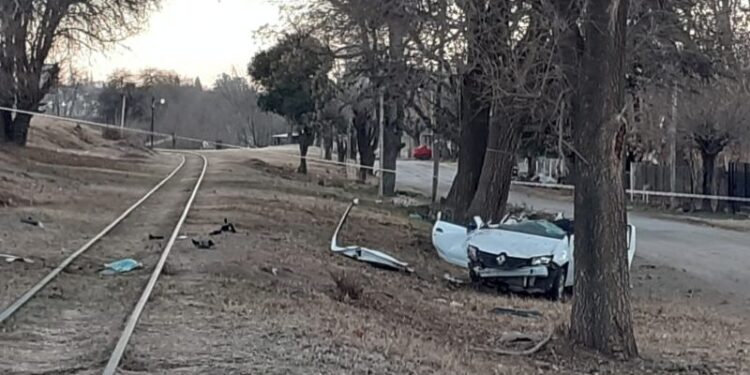 Murió un hombre tras el vuelco de su auto en Santa María de Punilla