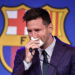 Lionel Messi y una despedida en llanto