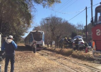 El Tren de las Sierras chocó en su primer viaje