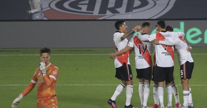 River venció a Aldosivi y quedó a dos puntos de los líderes