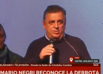 Mario Negri reconoció la derrota en la interna de Juntos por el Cambio