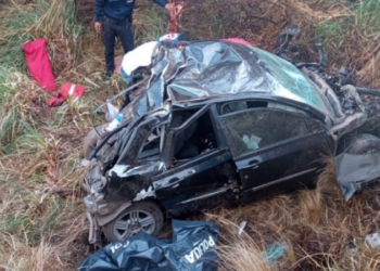 Accidente fatal: desbarrancó un auto en las Altas Cumbres y dos personas murieron