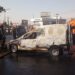 Se incendió un vehículo en Av. Rafael Núñez