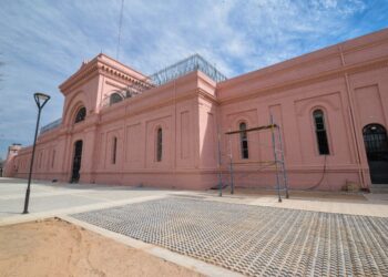 Restauran la fachada de la ex cárcel San Martín