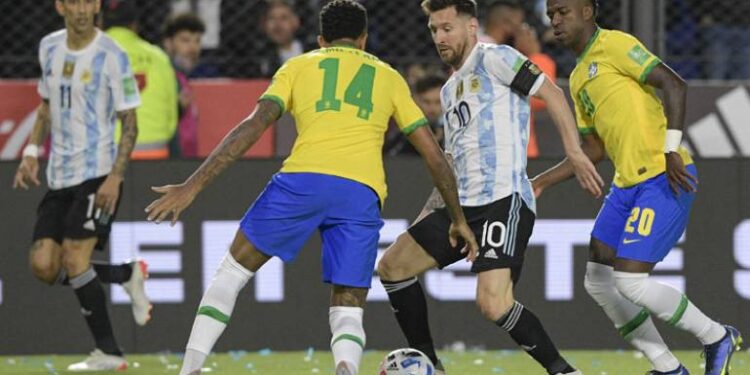 Argentina y Brasil empataron sin goles en San Juan