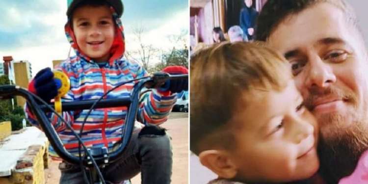 La desgarradora despedida del padre de Lucio, el niño asesinado en La Pampa: "Perdoname hijo, no llegué a tiempo"
