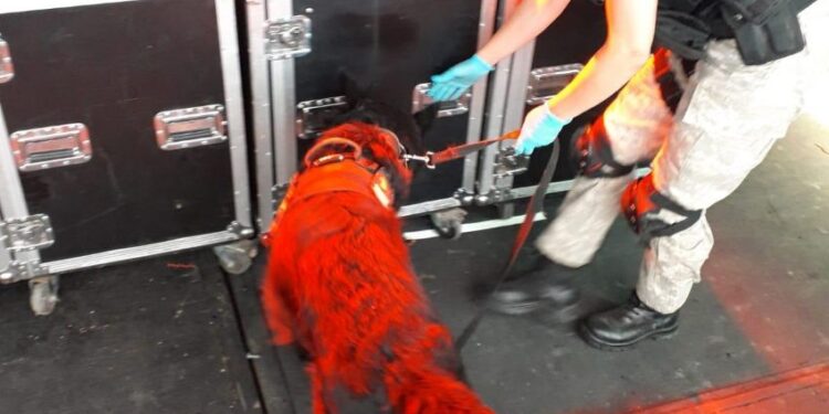 Controles antidrogas en la "fiesta indiana" en Calamuchita