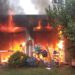 Incendio en una vivienda de Quebrada de las Rosas afectó a diez personas