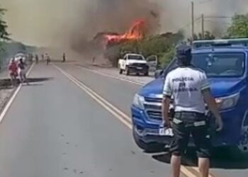 Dos detenidos por el incendio en San Marcos Sierras