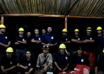 Bomberos de Corrientes agradecieron la donación a Santi Maratea