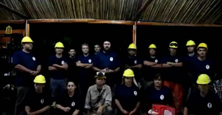 Bomberos de Corrientes agradecieron la donación a Santi Maratea