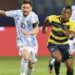 Argentina mantuvo el invicto histórico al empatar con Ecuador